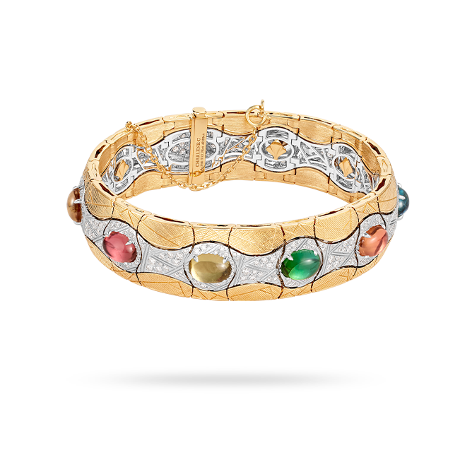 Cuff in Ice Crack Pattern